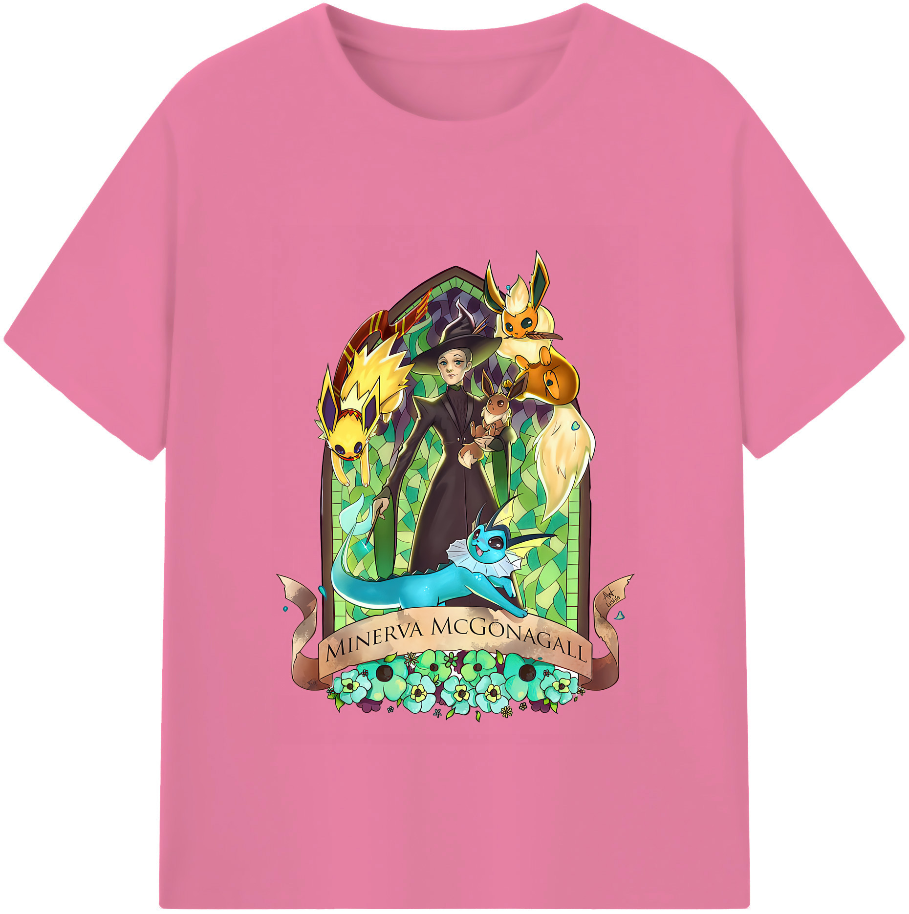 （画像用） Harry Potter ハリー・ポッターシリーズ 綿100％半袖Tシャツ（フロントプリント）
